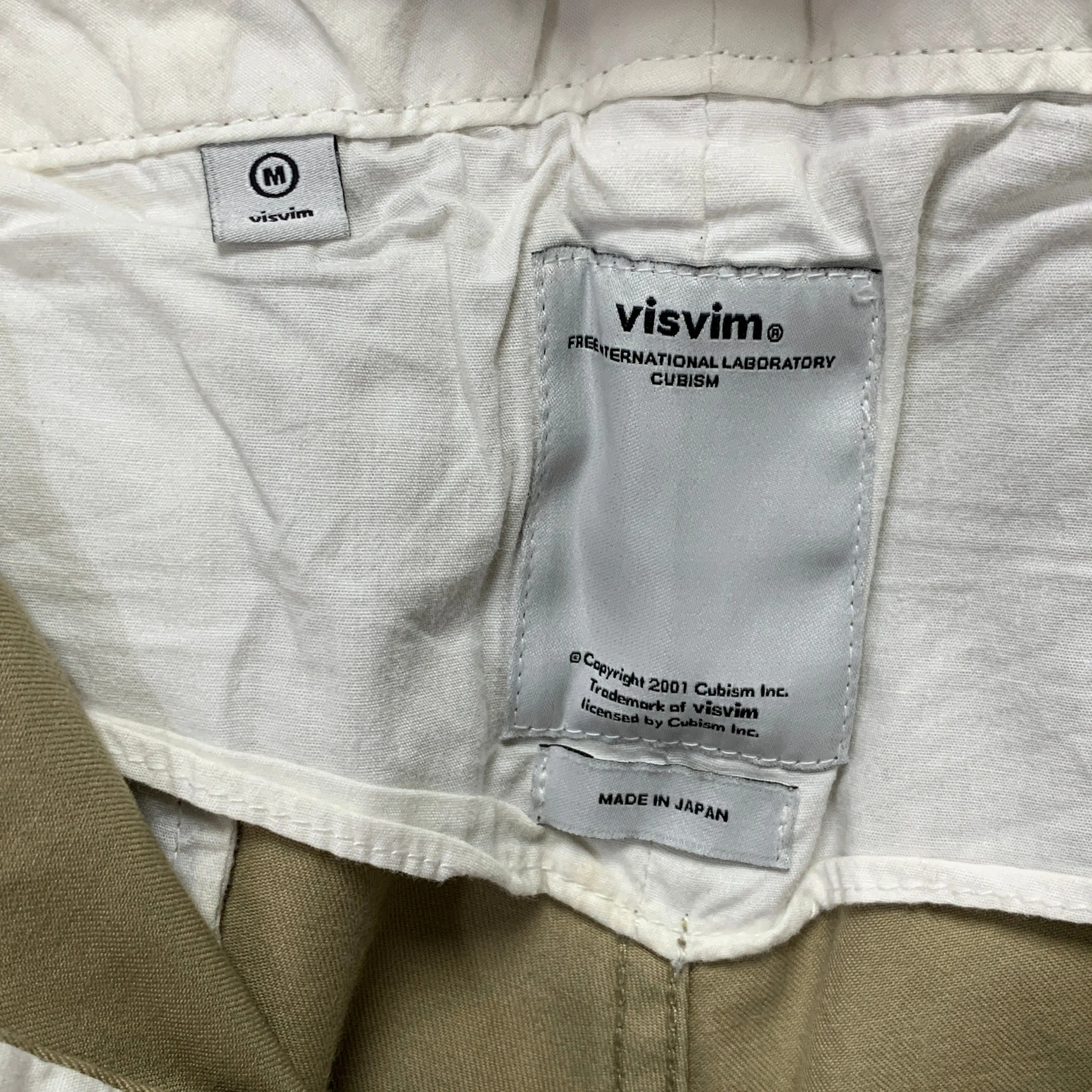 [M] Visvim High Water Chino Pants Beige