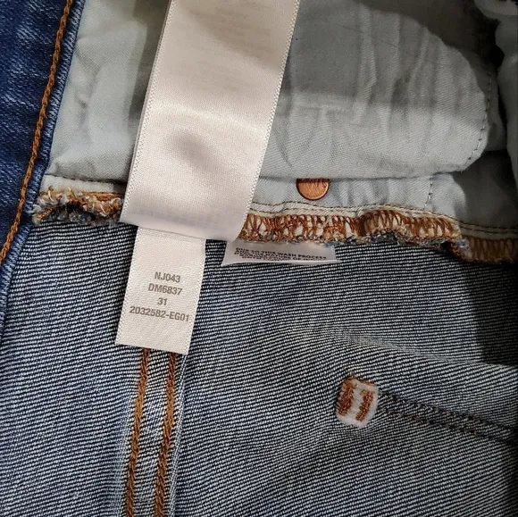 Madewell High Rise Denim Shorts Size 31