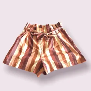 Madewell High Waisted Striped Shorts