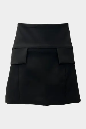 Marie Mini Skirt in Black