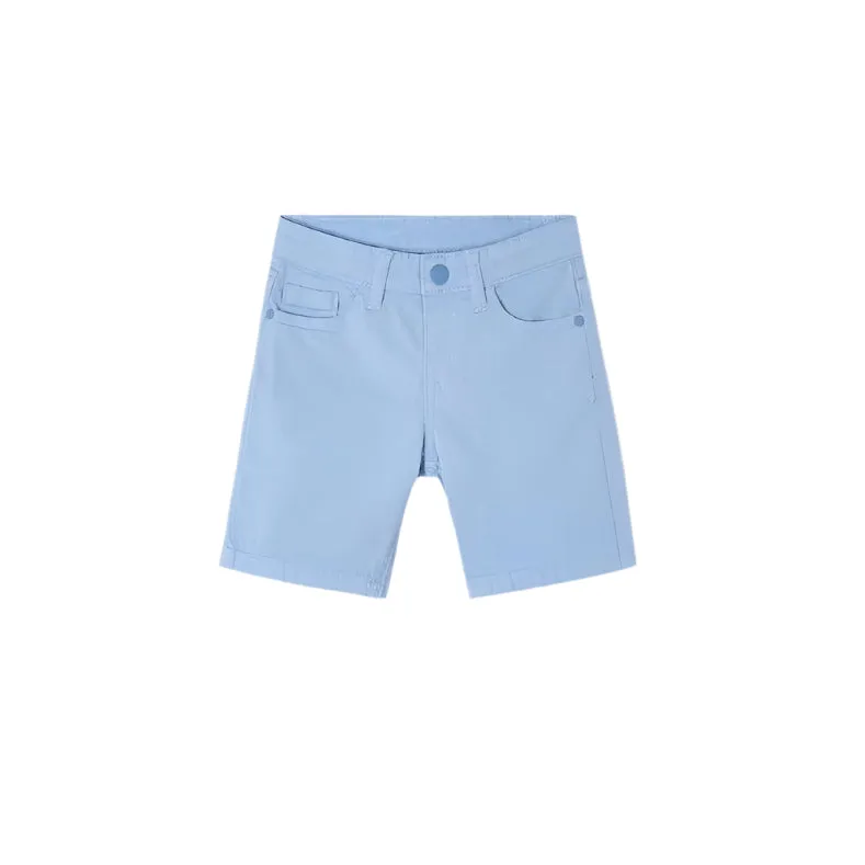 Mayoral Twill Blue Bermuda Shorts