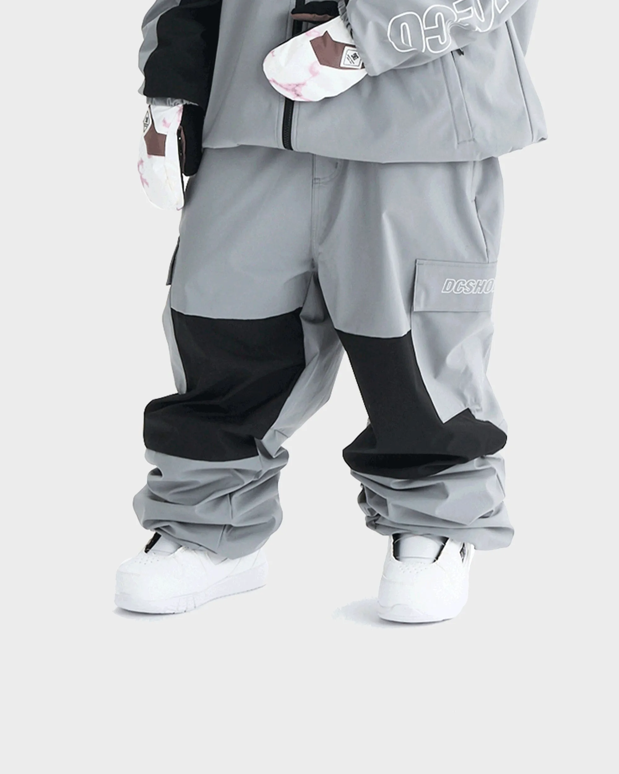 Mens 24 DC Snow Cargo Block Pants