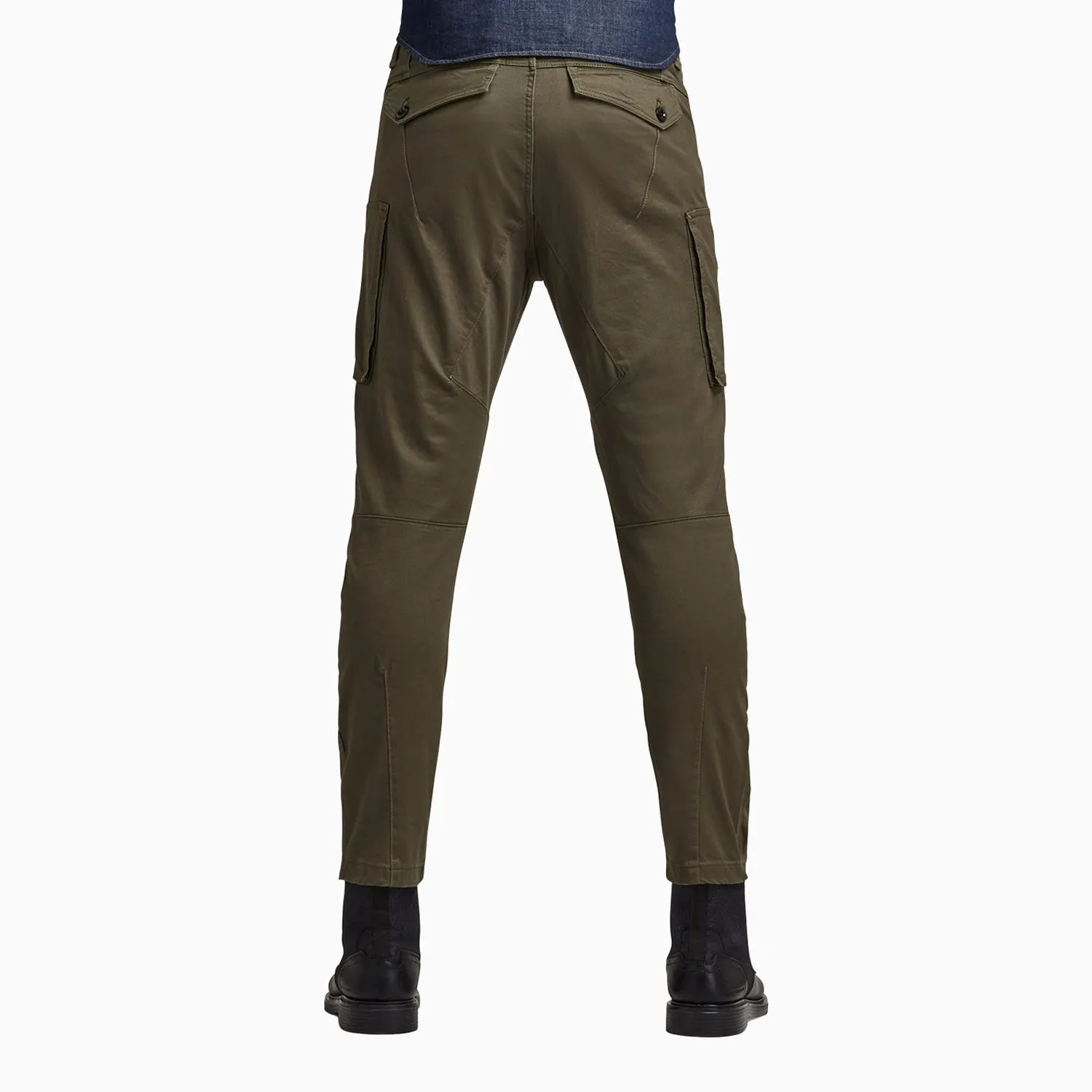 Men's Zip Pocket 3D Skinny Cargo Pants