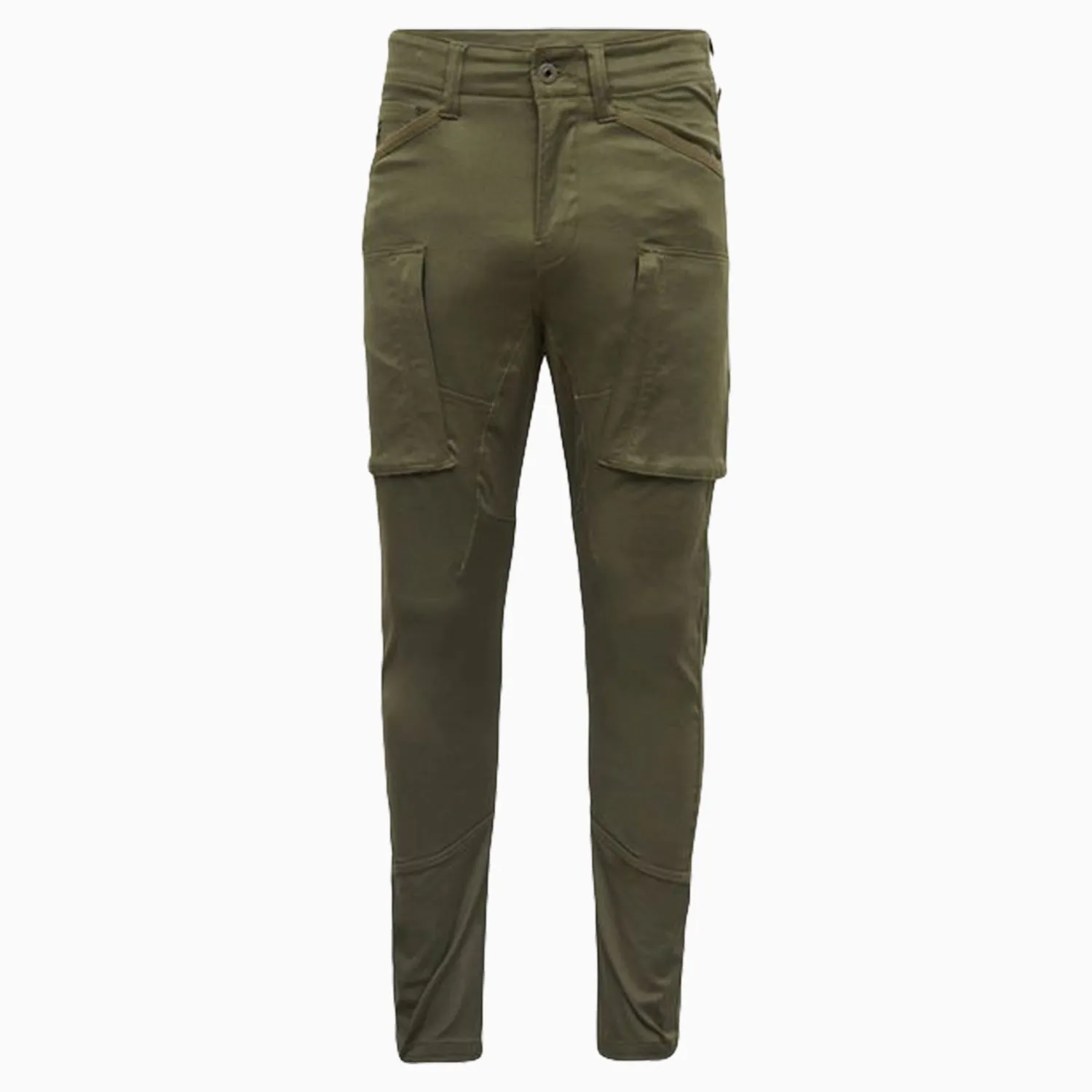Men's Zip Pocket 3D Skinny Cargo Pants