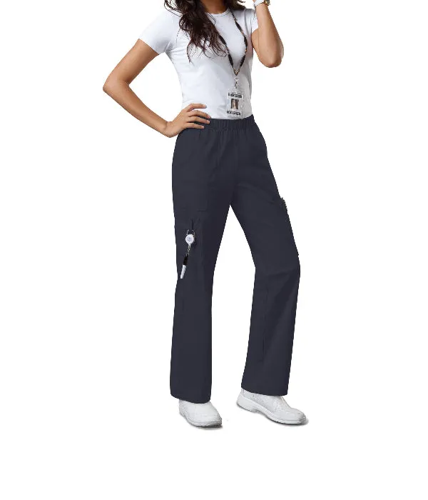 Mid Rise Pull On Cargo Pant