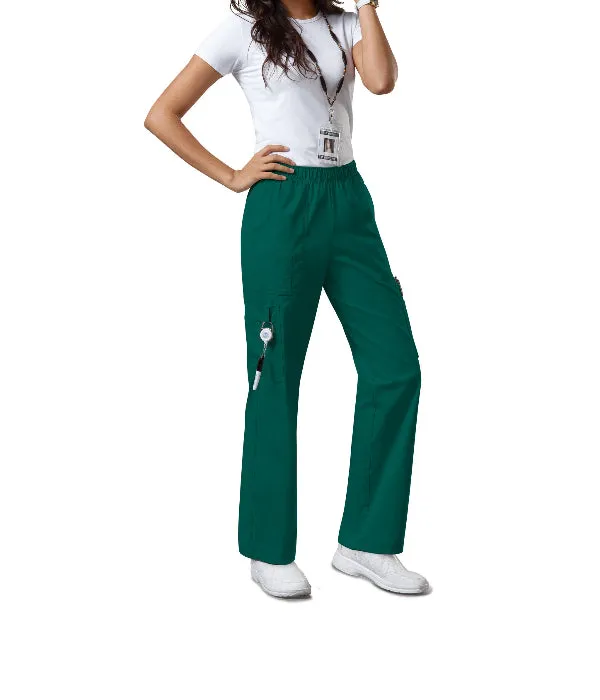Mid Rise Pull On Cargo Pant