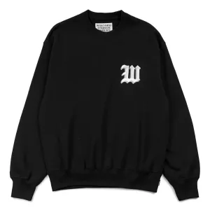 Middle Weight Crew Neck Sweatshirt | Black