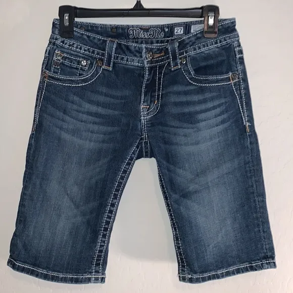 MISS ME BRAND NEW SIZE 27 GORGEOUS BERMUDA SHORTS