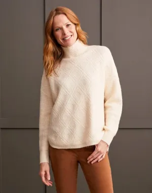 Moonstone Mock Neck Sweater