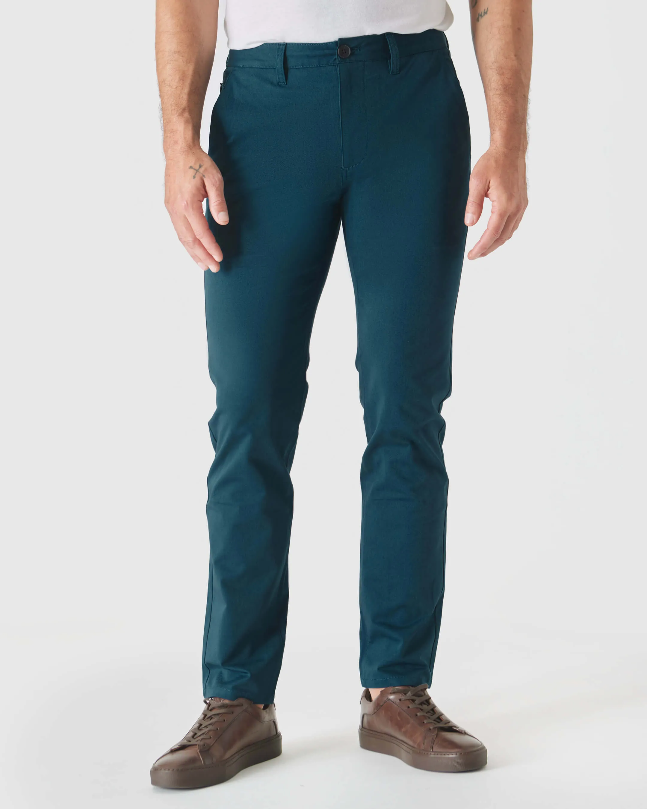 Navy & Centurion Slim Twill Chino Pant 2-Pack