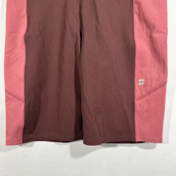NEW $78 SWEATY BETTY [ Medium ]‎ Power High-Waisted 9&quot; Biker Shorts