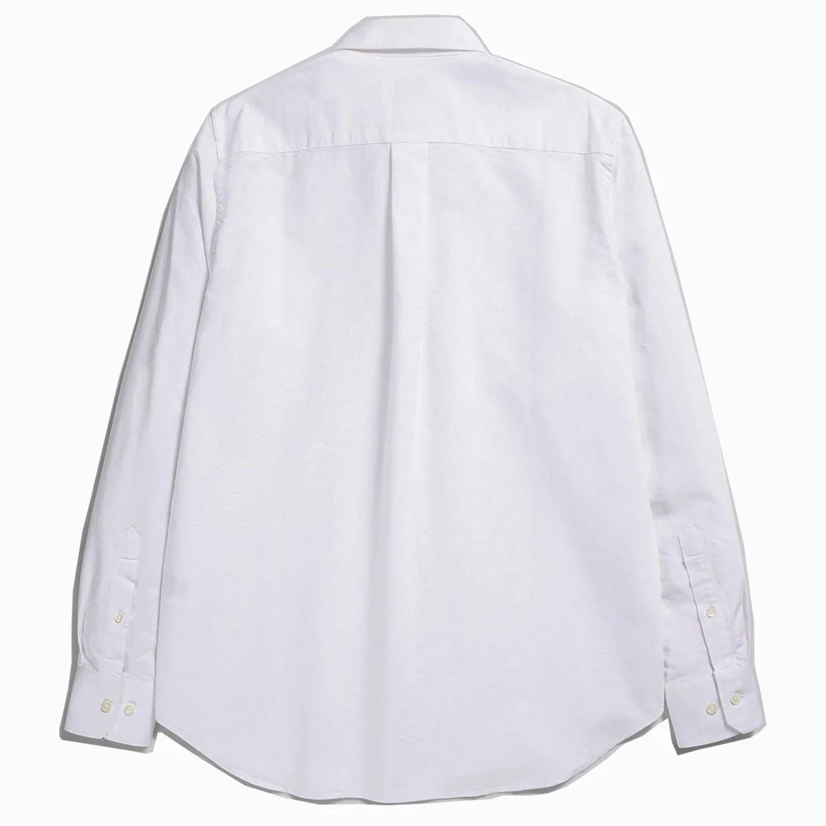 Norse Projects Algot Oxford Monogram White