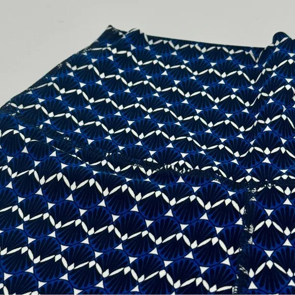 NWT Splits59 Airweight High Waisted Athletic Shorts Spandex Stretch Blue Shell​
