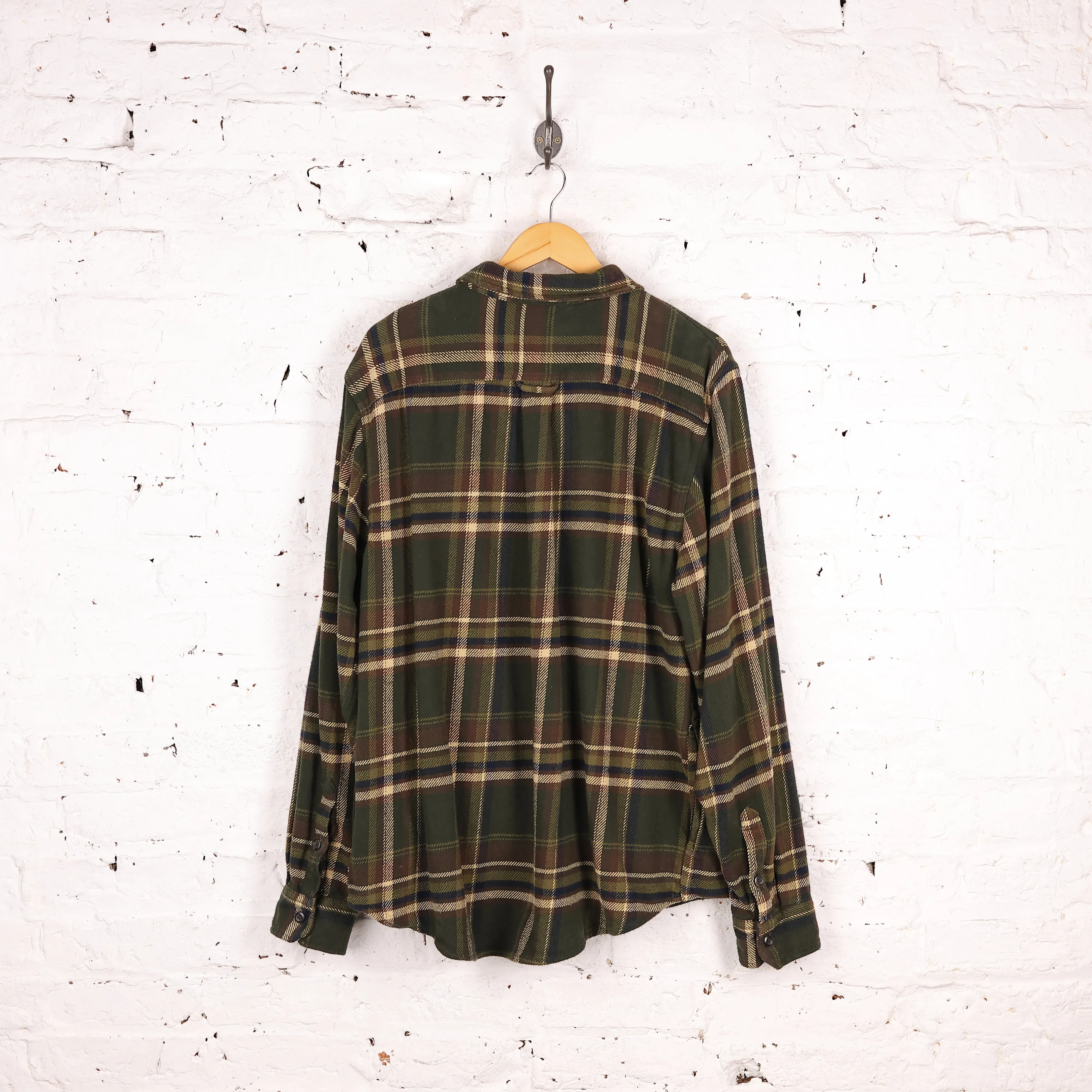 Orvis Plaid Check Shirt - Green - XL