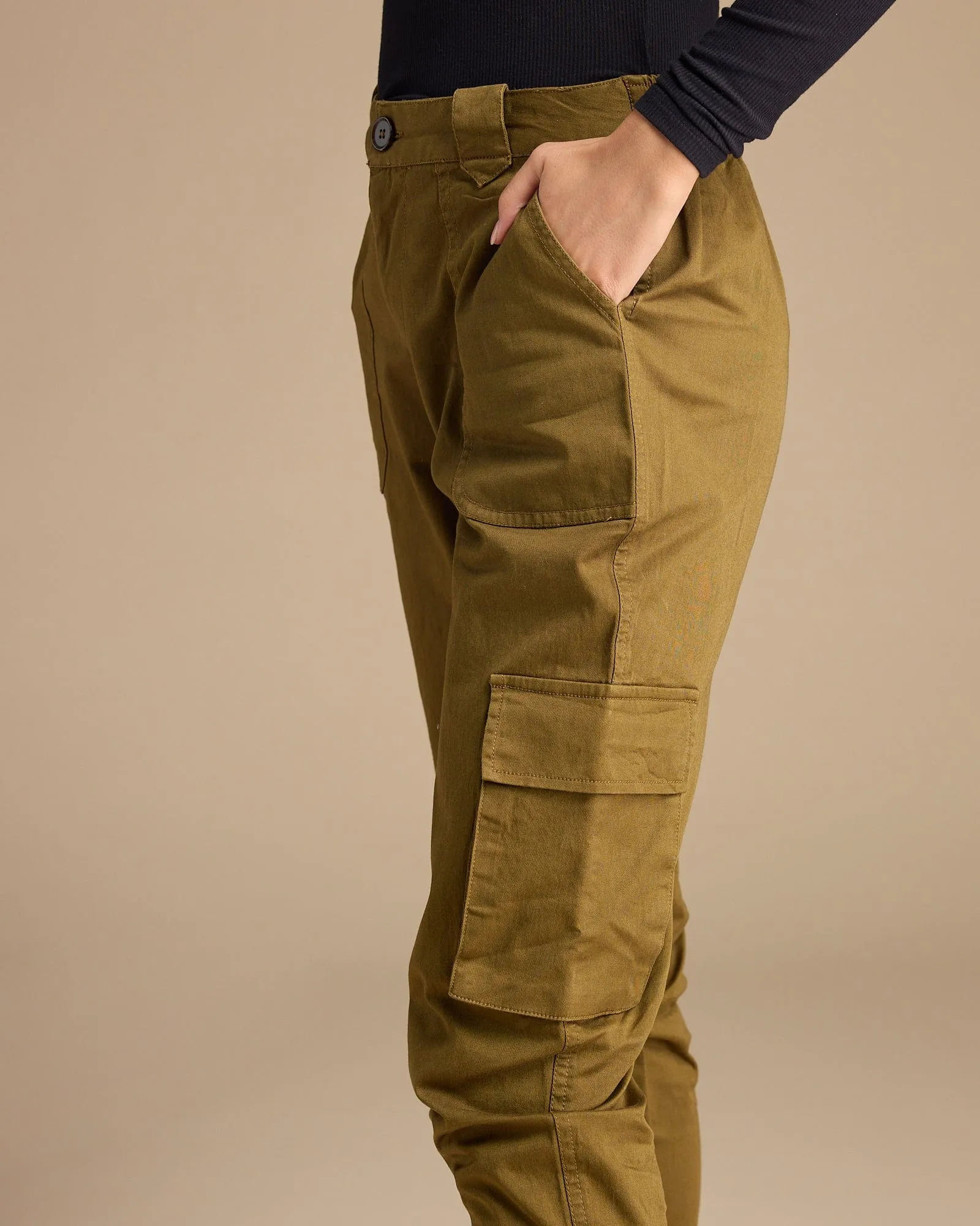 Oxford Cargo Pants