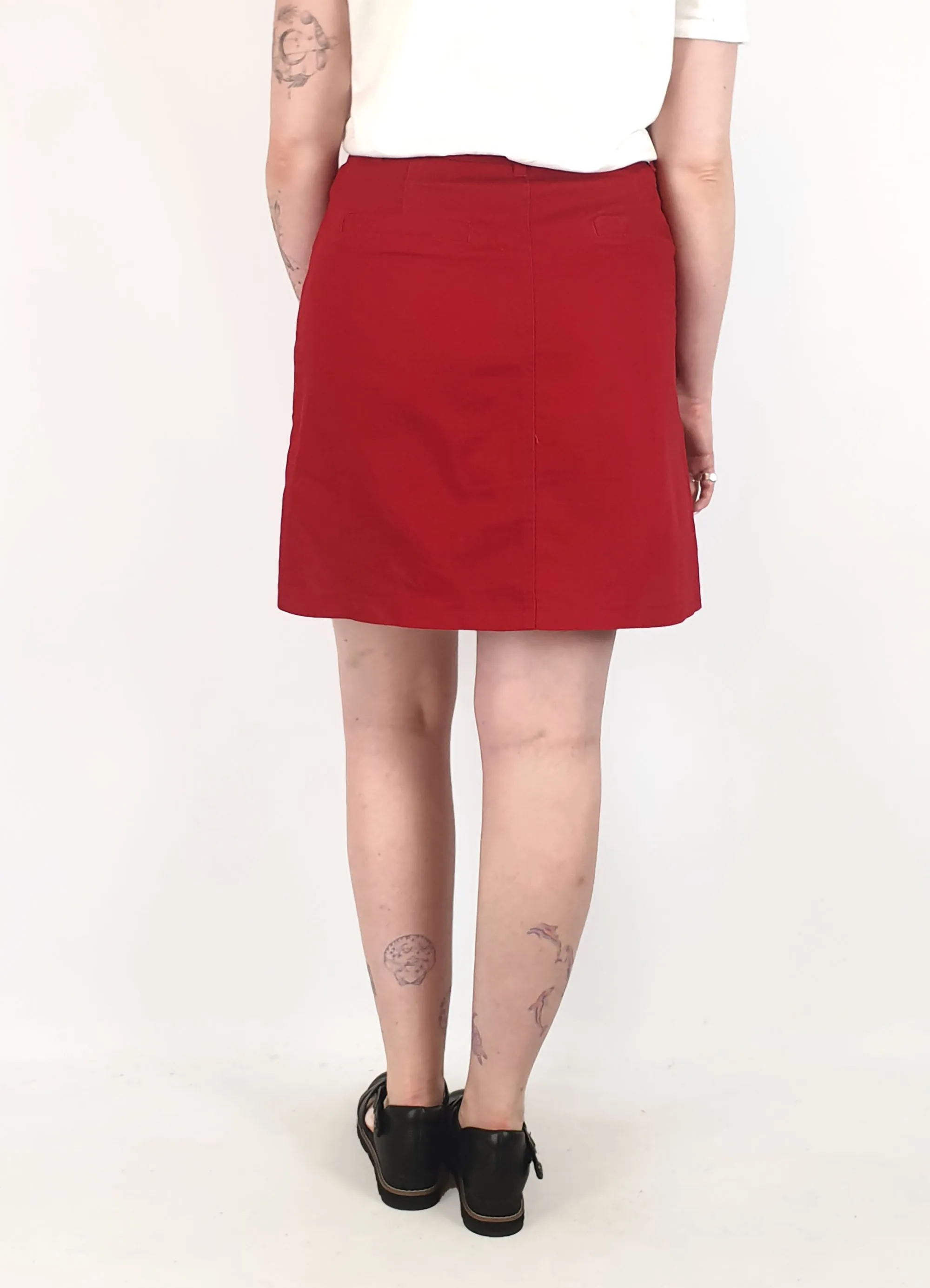 Princess Highway red skirt size 12