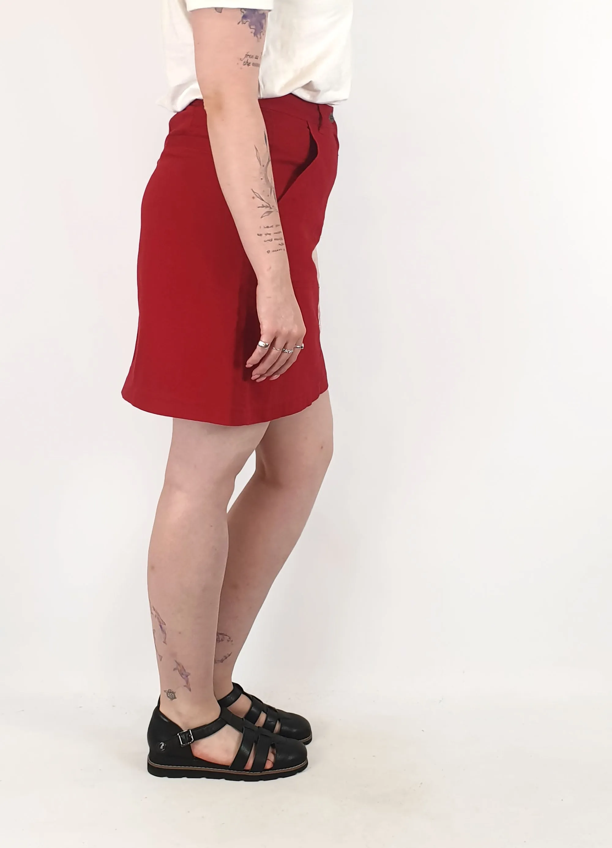 Princess Highway red skirt size 12