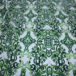 Printed Mini Matt DES.18 COL.5 Green/White 150cm