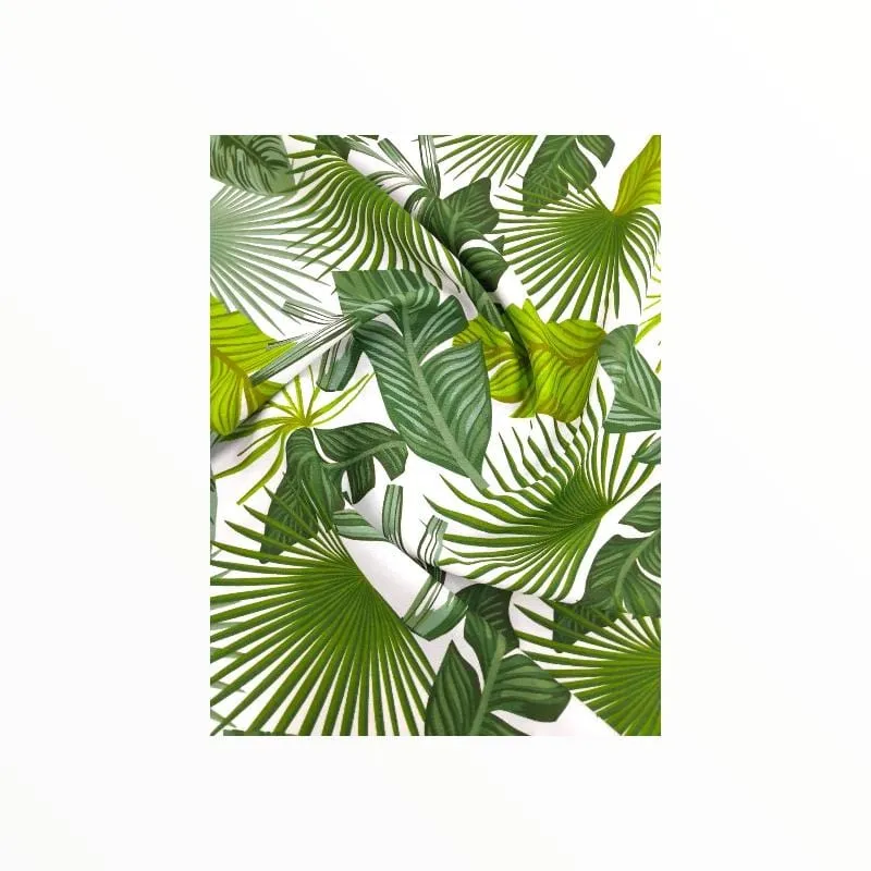 Printed Mini Matt Design 26 Tropical Leaves Collection 140 cm