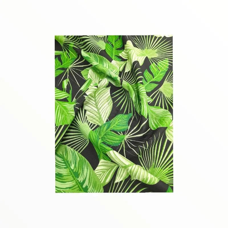 Printed Mini Matt Design 26 Tropical Leaves Collection 140 cm