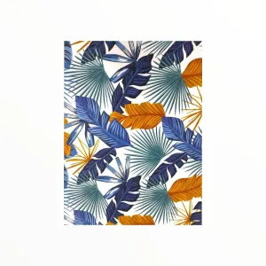 Printed Mini Matt Design 26 Tropical Leaves Collection 140 cm