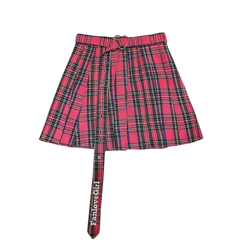 "FAN LOVE GIRL" SKIRT N022302