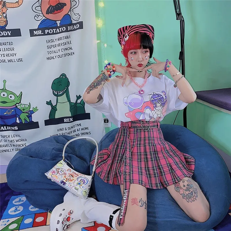 "FAN LOVE GIRL" SKIRT N022302