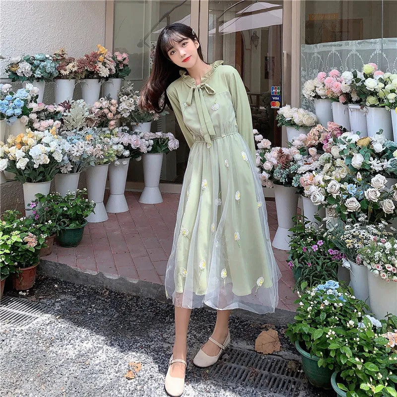 "GENTLE FLOWER" DRESS N101603