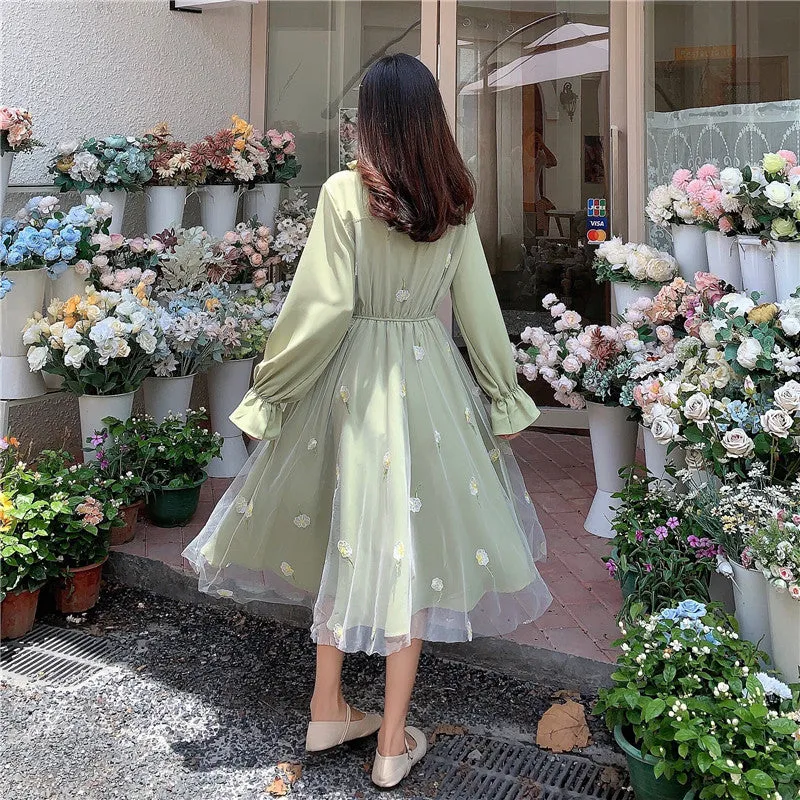 "GENTLE FLOWER" DRESS N101603