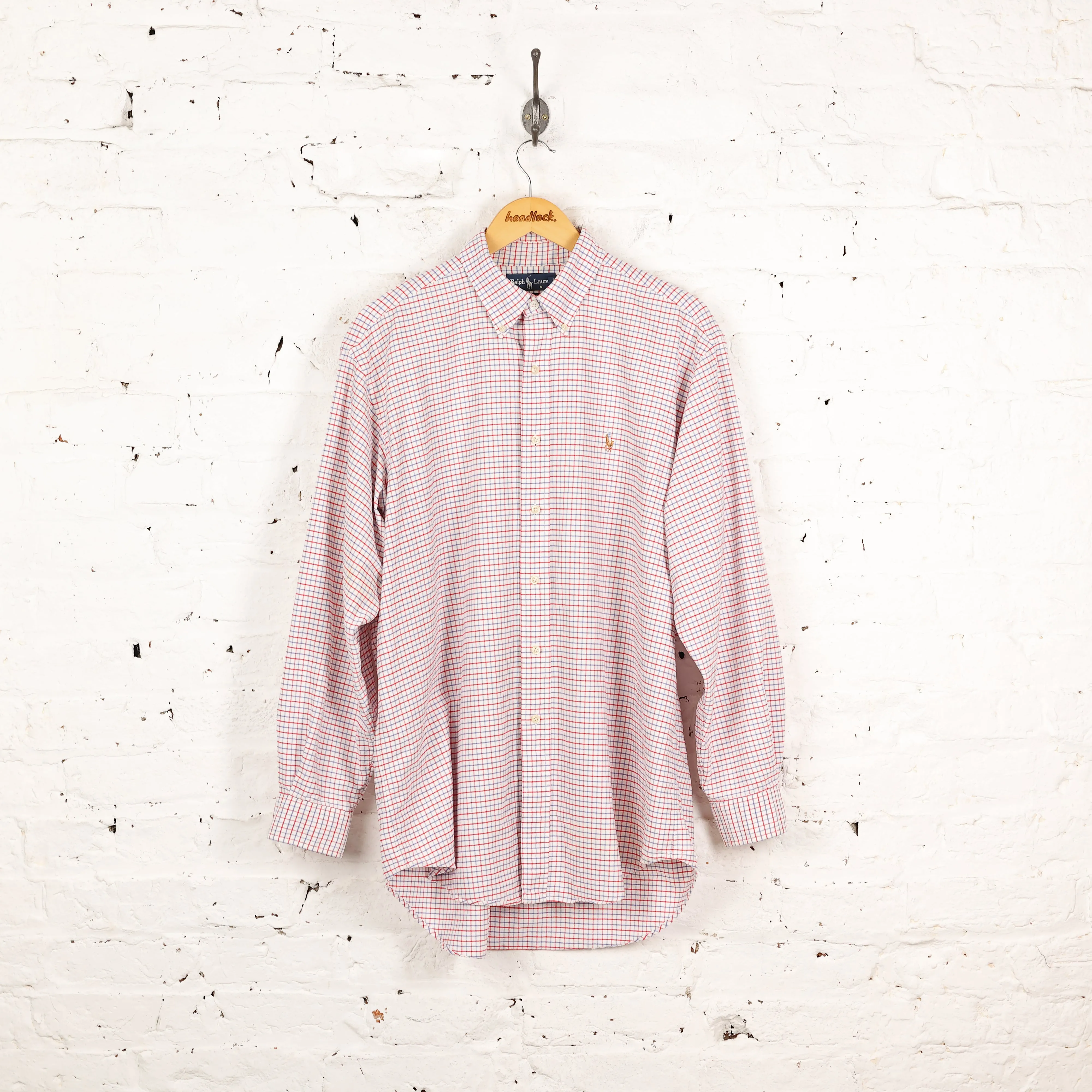 Ralph Lauren Yarmouth Oxford Shirt - White - XL