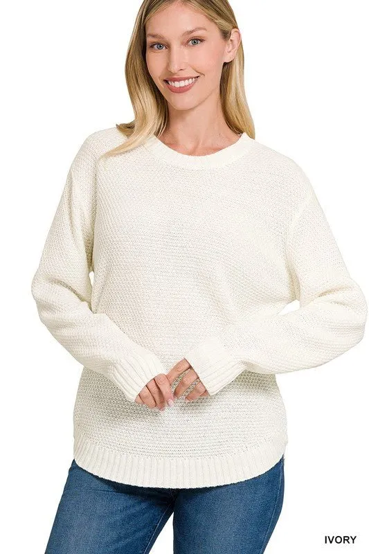 Round Neck Sweater