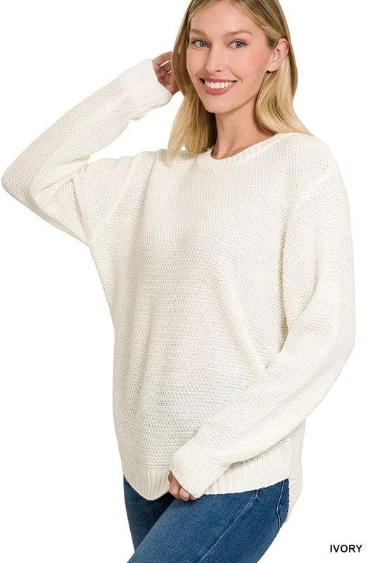 Round Neck Sweater