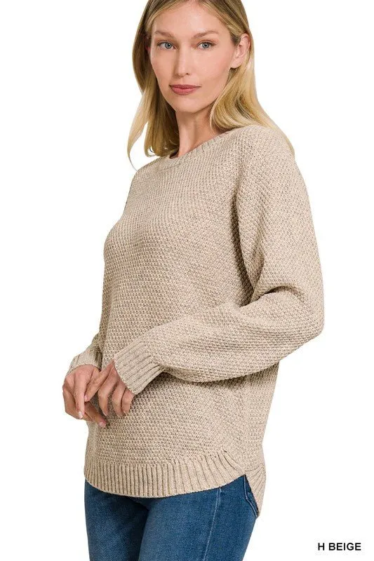 Round Neck Sweater