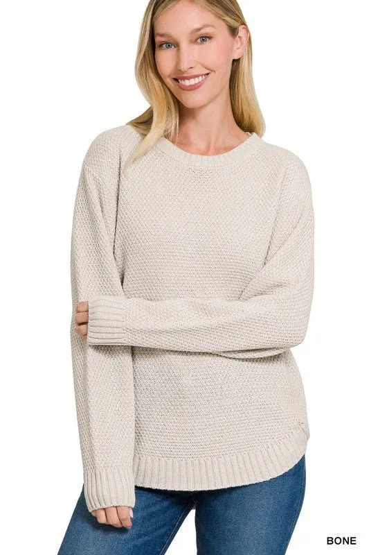 Round Neck Sweater