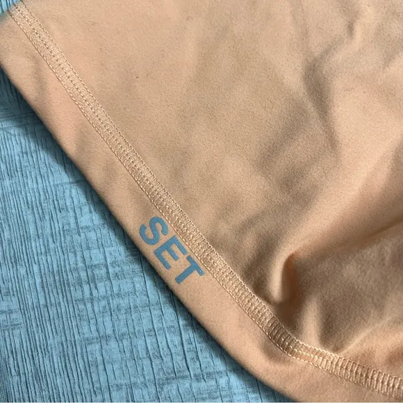 SET ACTIVE SPORTBODY™ BIKE SHORTS - LIGHT ORANGE