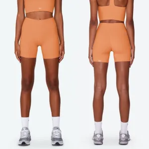 SET ACTIVE SPORTBODY™ BIKE SHORTS - LIGHT ORANGE