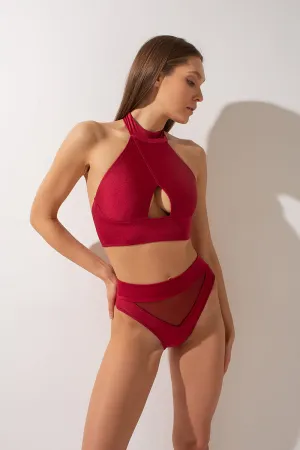 Shark Polewear Mesh Tahiti Shorts - Wine