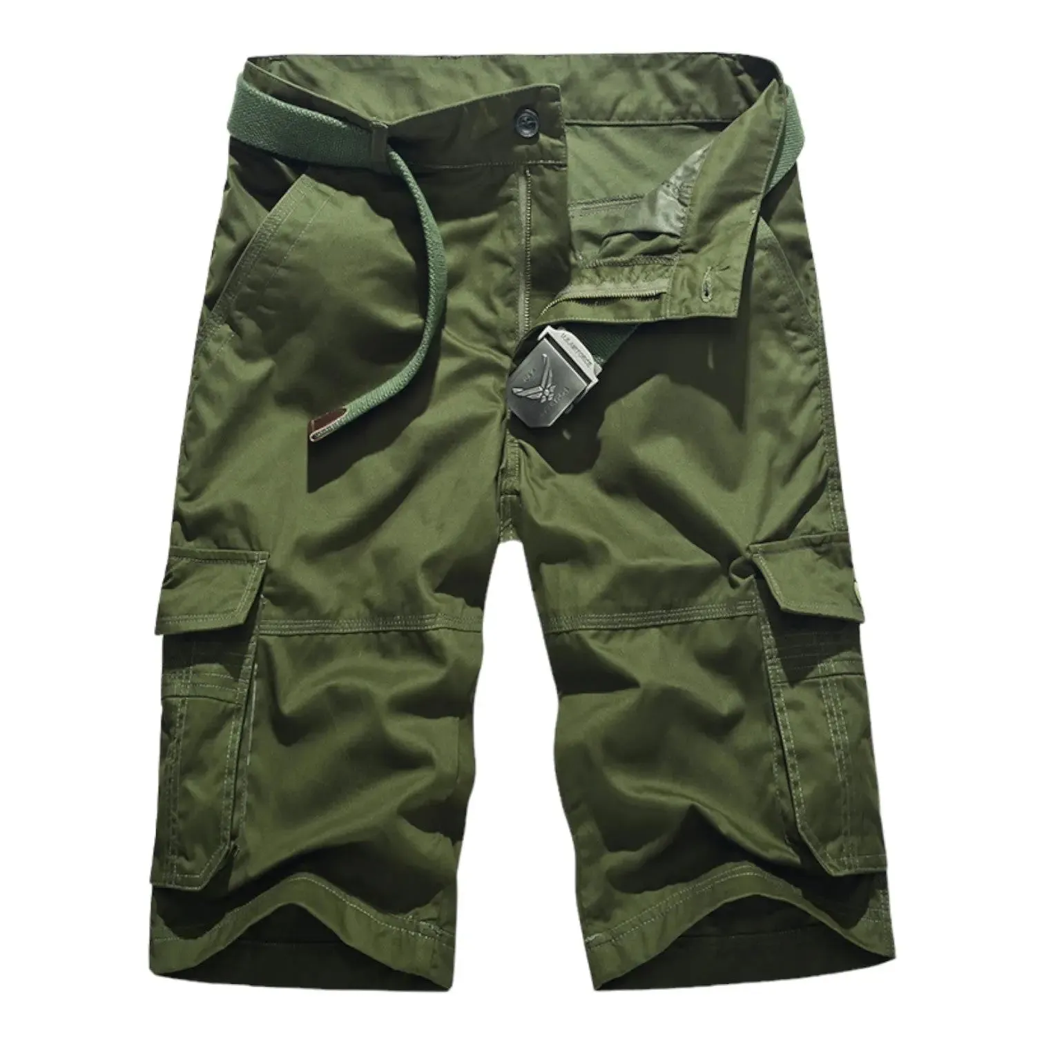 SHORT MILITAIRE LONG AVEC POCHES