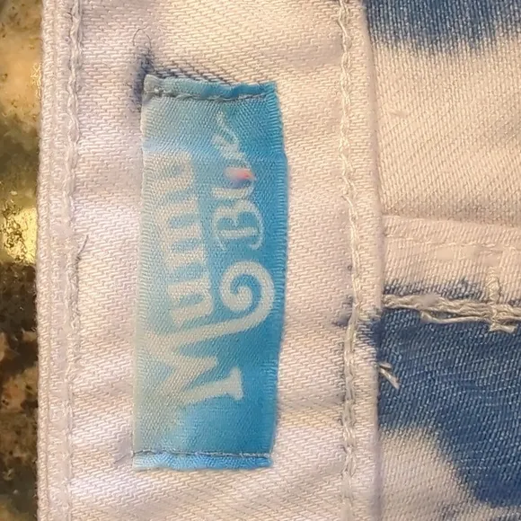 Show Me Your Mumu Indigo Tie Dye Shorts
