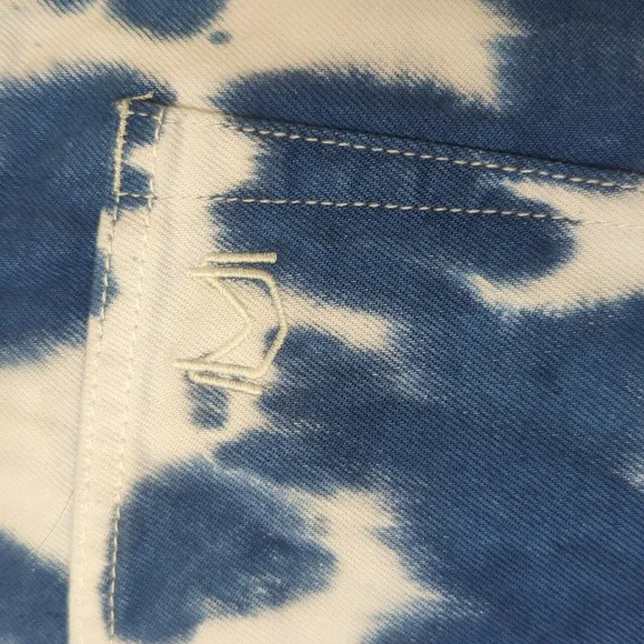 Show Me Your Mumu Indigo Tie Dye Shorts