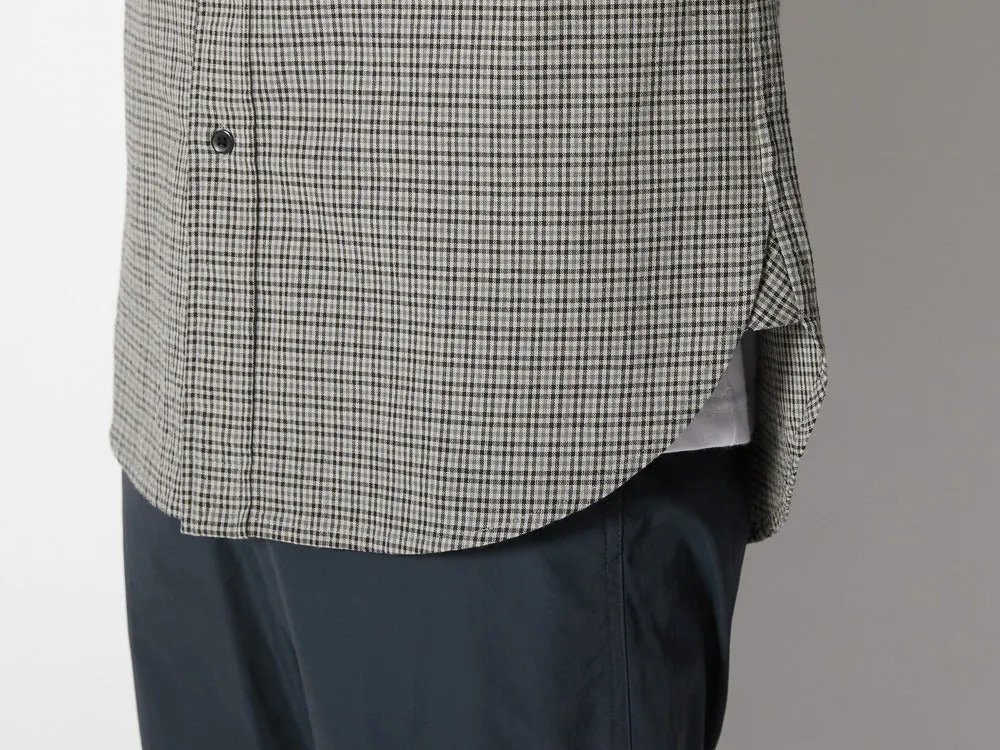 Snow Peak - Niigata Made Check Shirt - Grey