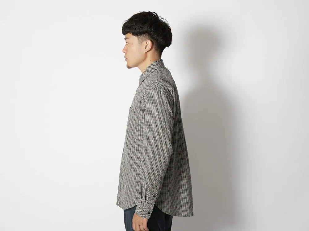 Snow Peak - Niigata Made Check Shirt - Grey