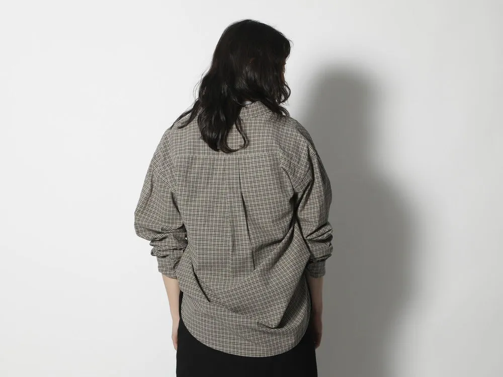 Snow Peak - Niigata Made Check Shirt - Grey