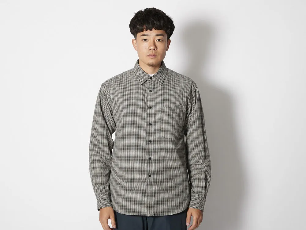 Snow Peak - Niigata Made Check Shirt - Grey