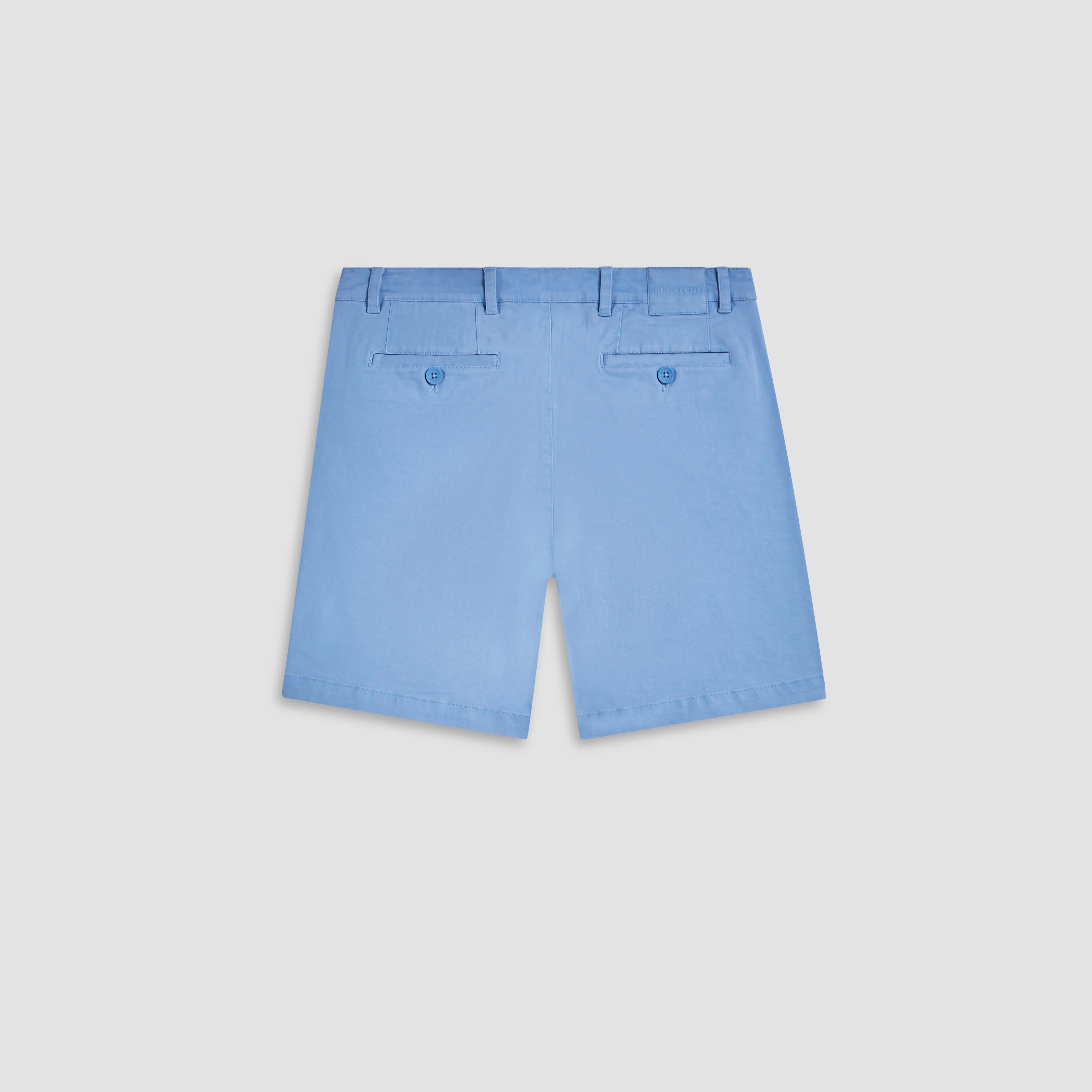 Solid Bermuda Shorts