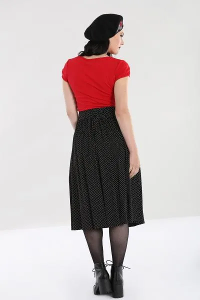 Sophia Skirt - Black/White -