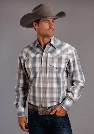 Stetson Men's Gold Dust Dobby Snap Shirt