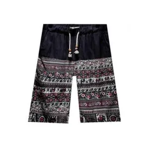 Summer New Fashion Suit Men's Wide Leg Shorts - Multi-a 32