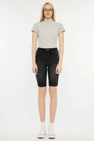 Syeda High Rise Bermuda Shorts