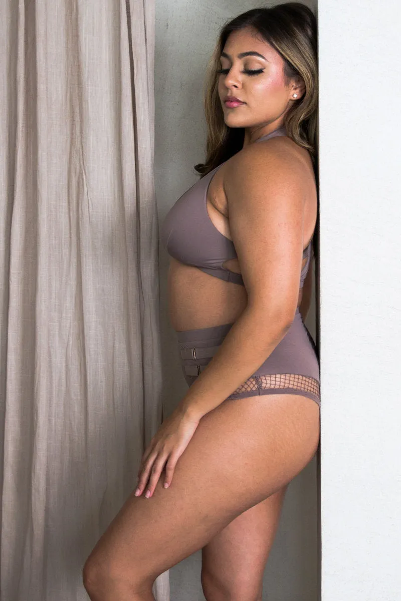 Tatiana Active Isla Shorts - Matte Cocoa